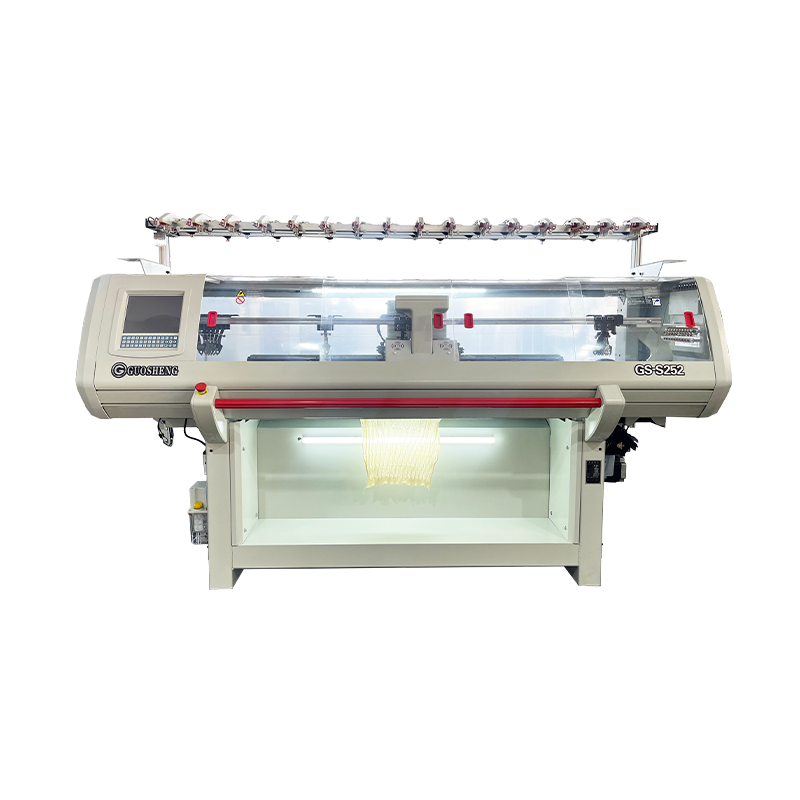 GS-S252 Orange-Handle Dual-System Computerized Flat Knitting Machine Sweater Knitting Machine (Full-Function S)