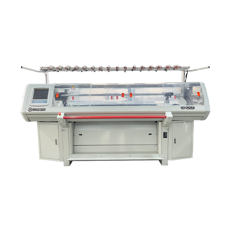 GS-S2525C Dual-System Orange-Handle Sweater Knitting Machine (Full-Function S)