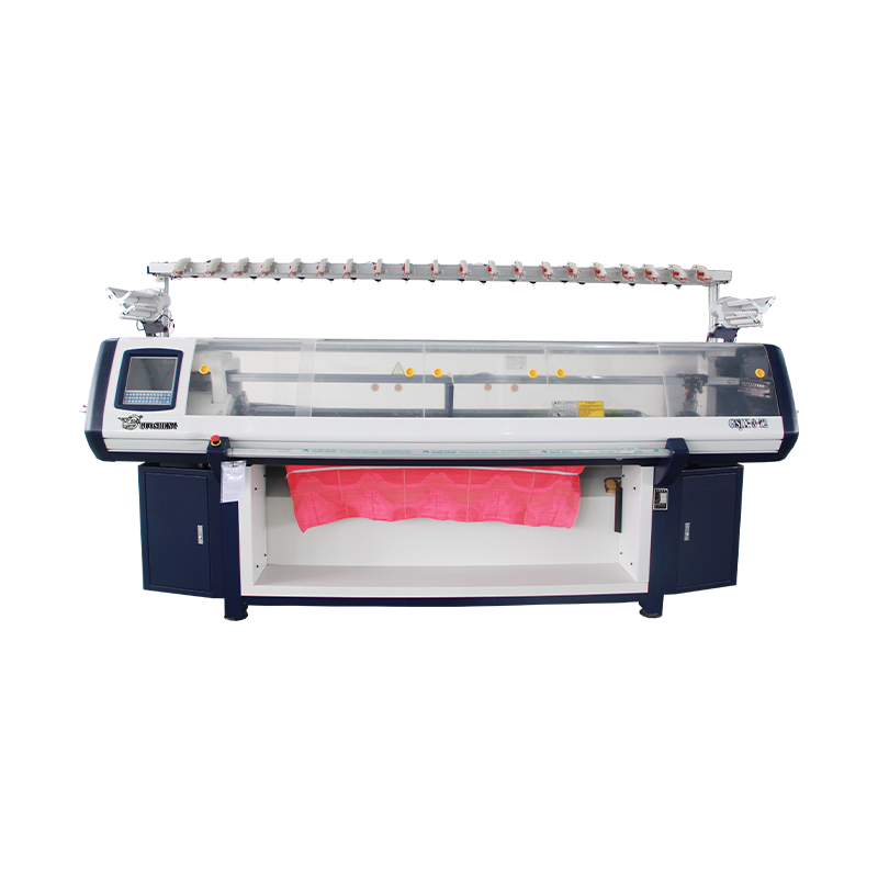 GS-V372 72-Inch Three System Full-Function Shoe Upper Knitting Machine