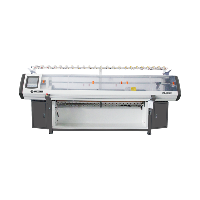 GS-C380 80-Inch Three System Full-Function Collar Knitting Machine