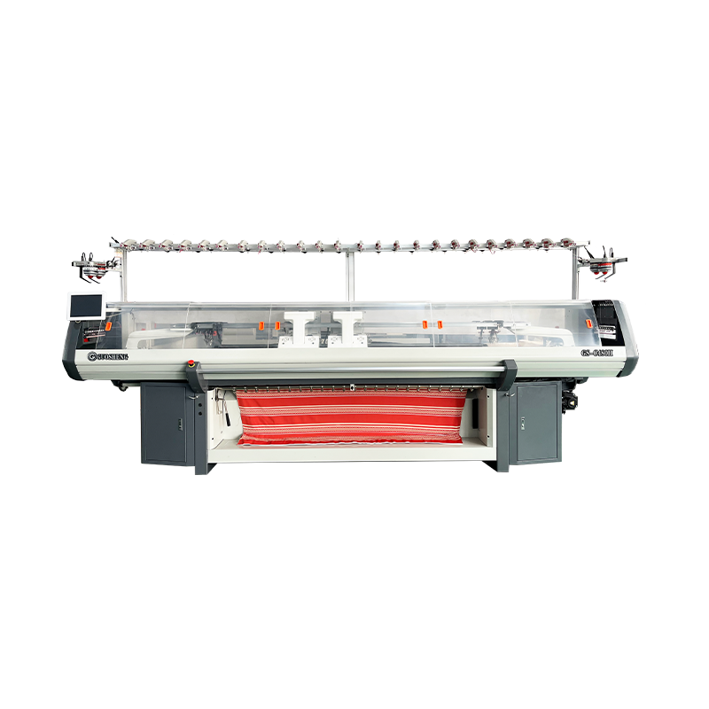 GS-C480H 80-Inch Double System Double Carriage Full-Function Collar Knitting Machine