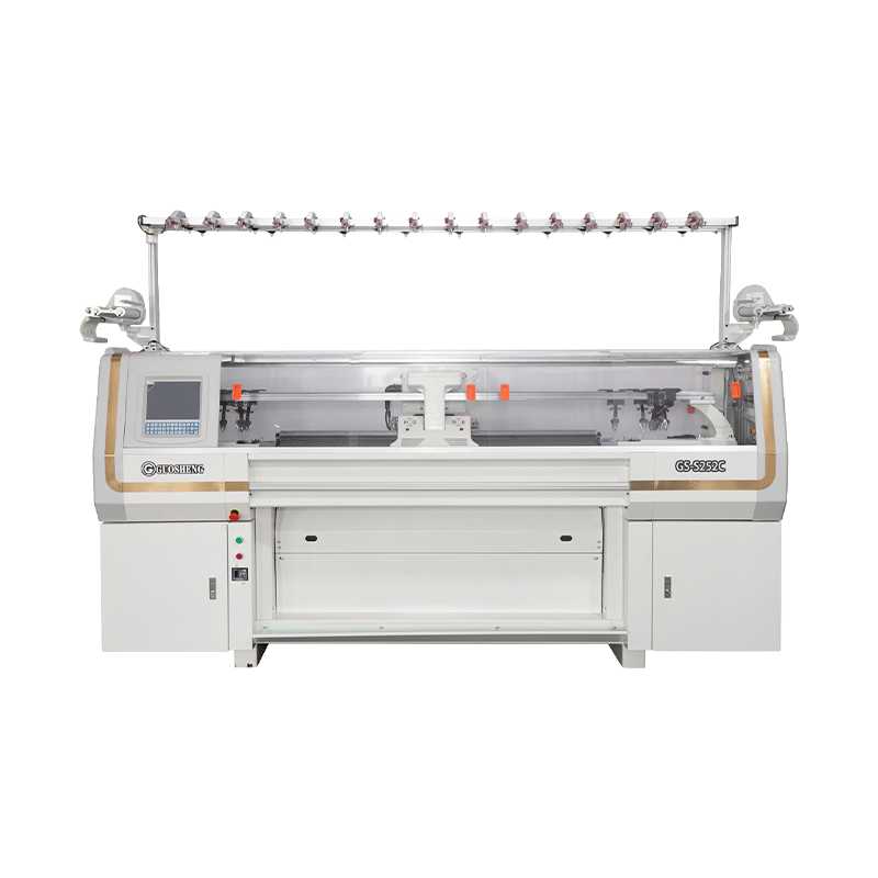 GS-S252C 52-Inch Double System Compound Needle Bottom-Up Sweater Knitting Machine