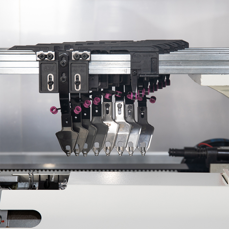 GS-S252C 52-Inch Double System Compound Needle Bottom-Up Sweater Knitting Machine