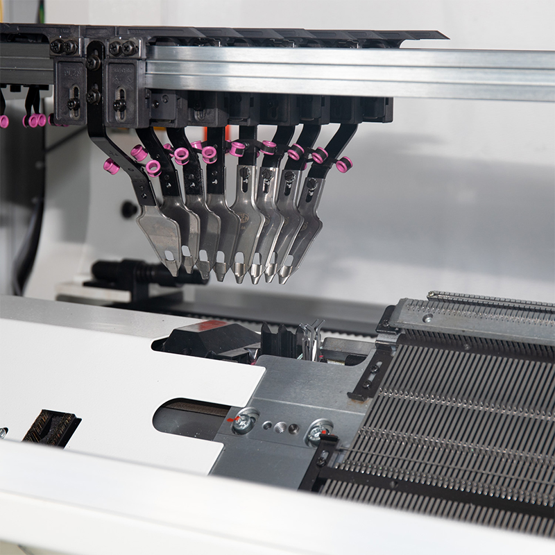 GS-S252C 52-Inch Double System Compound Needle Bottom-Up Sweater Knitting Machine