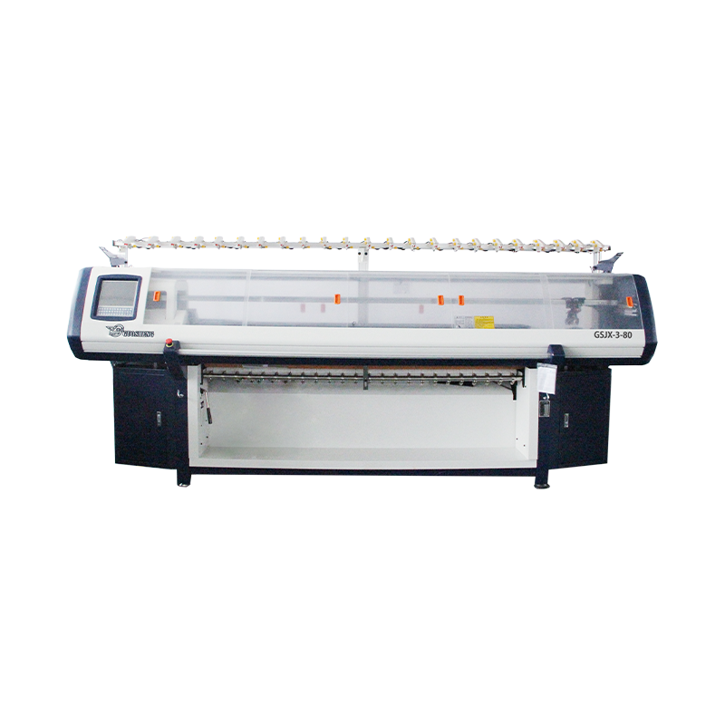 GS-C380 80-Inch Three System Full-Function Collar Knitting Machine